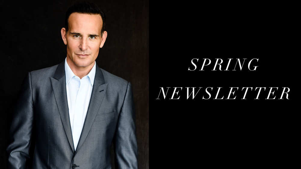 Dr. Paul Jarrod Frank portrait in PFrankMD's Spring Newsletter banner image