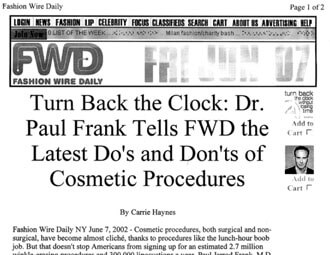 FASHION WIRE DAILY