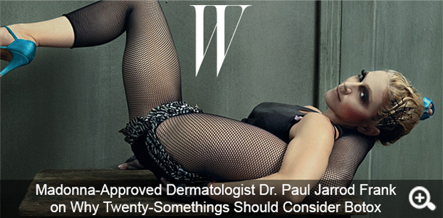Madonna poses for W Magazine